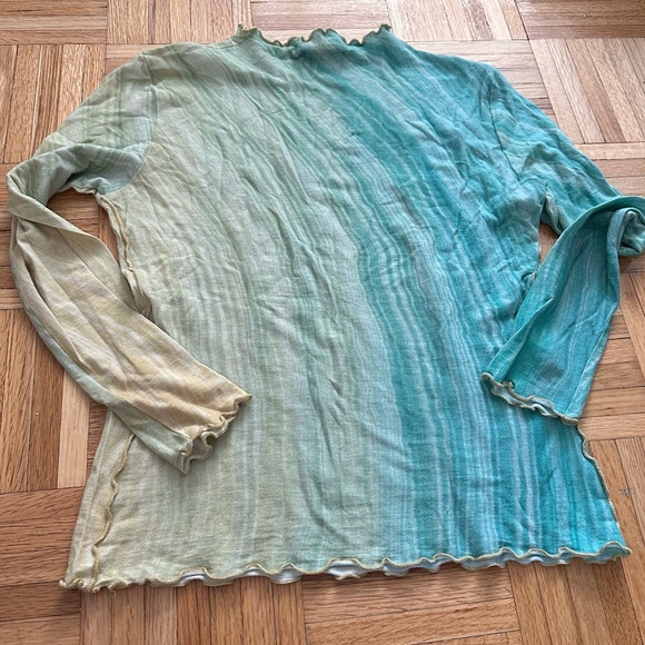 Rare Paloma Wool Sheer Printed Long Sleeve - Picture 4 of 4